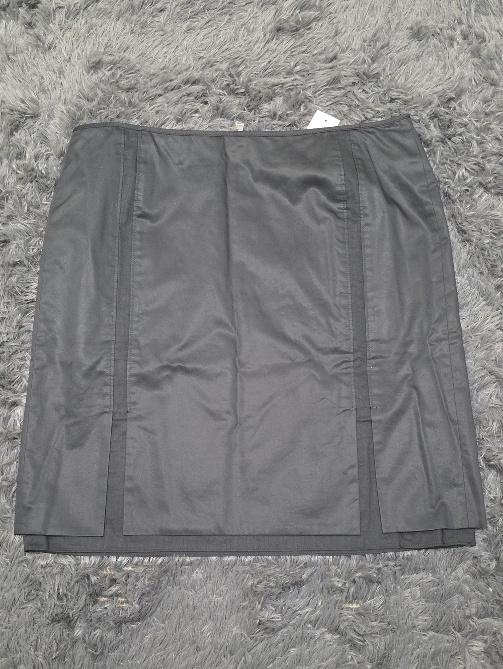 Ann Taylor- Black Pencil Skirt. Size 10P. 100% Cotton. NWT!